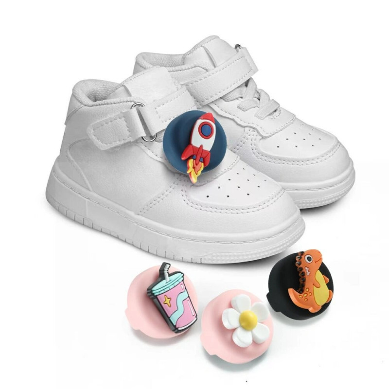 Custodia in silicone Tech-Protect Smooth For Kids per Apple AirTag 1 / 2, colorata (4 pz)