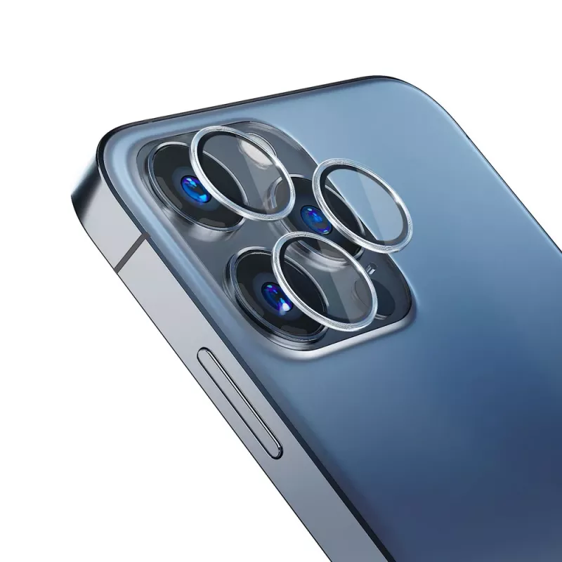 Vetro per fotocamera Lens Protection Pro 3MK per Apple iPhone 15 Plus, verde alpino