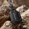 Custodia Tech-Protect Kevlar Pro per Apple AirTag 1 / 2, nera