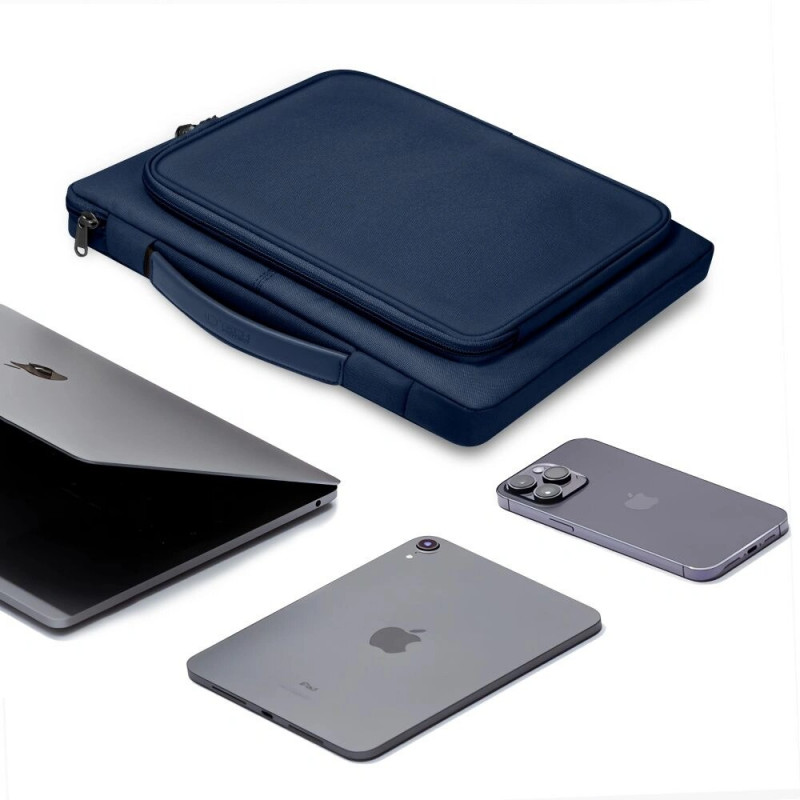 Tech-Protect Basic Bag Borsa per laptop 15-16" blu navy