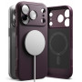 Custodia Ringke Onyx Magnetic MagSafe RGK12089 per Apple iPhone 17 Pro Max / 18 Pro Max, bordeaux