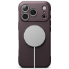 Custodia Ringke Onyx Magnetic MagSafe RGK12089 per Apple iPhone 17 Pro Max / 18 Pro Max, bordeaux