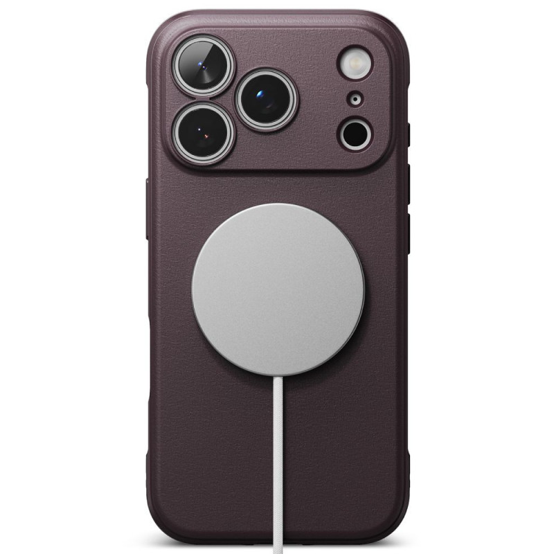 Custodia Ringke Onyx Magnetic MagSafe RGK12089 per Apple iPhone 17 Pro Max / 18 Pro Max, bordeaux