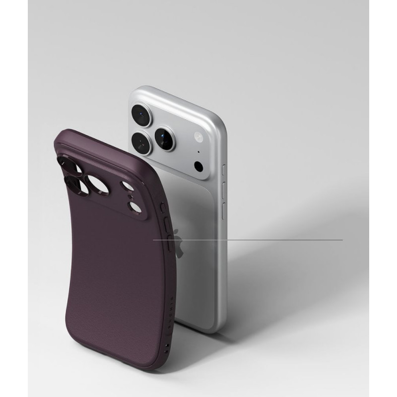Custodia Ringke Onyx Magnetic MagSafe RGK12089 per Apple iPhone 17 Pro Max / 18 Pro Max, bordeaux