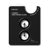 Protezione per fotocamera Ringke Camera Frame RGK12086 per Apple iPhone Duo (2 pz), nera