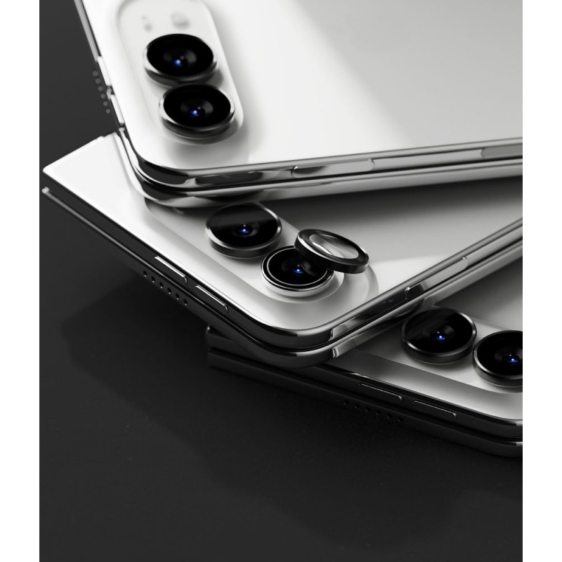 Protezione per fotocamera Ringke Camera Frame RGK12086 per Apple iPhone Duo (2 pz), nera
