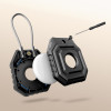 Custodia Tech-Protect Kevlar Seal per Apple AirTag 1 / 2, nera