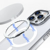 Custodia MagSafe Magstand Tech-Protect per Apple iPhone 16, trasparente