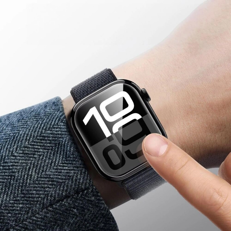 Tech-Protect Supreme Set Pellicola in idrogel per Apple Watch 10 / 11 46 mm, trasparente (2 pz)