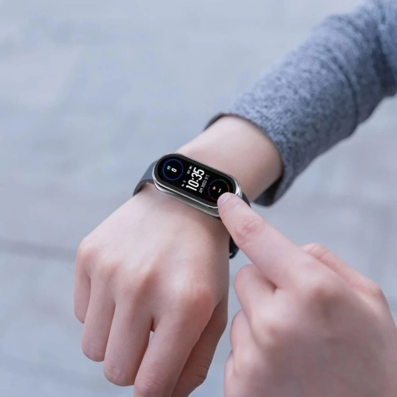 Custodia Tech-Protect Defense360 per Xiaomi Smart Band 9 / 9 NFC, nera