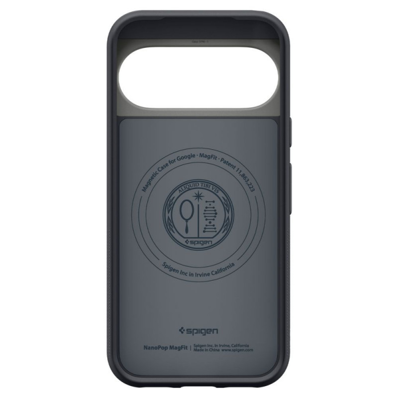 Custodia Spigen Nano Pop Mag MagSafe per Google Pixel 11 Pro, nero sesamo