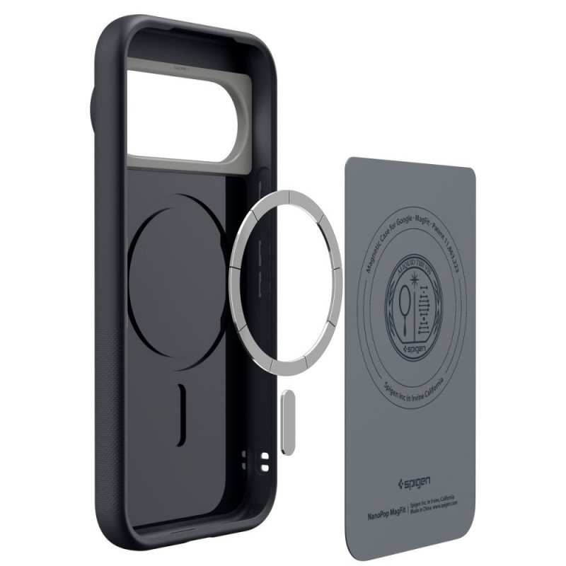 Custodia Spigen Nano Pop Mag MagSafe per Google Pixel 11 Pro, nero sesamo