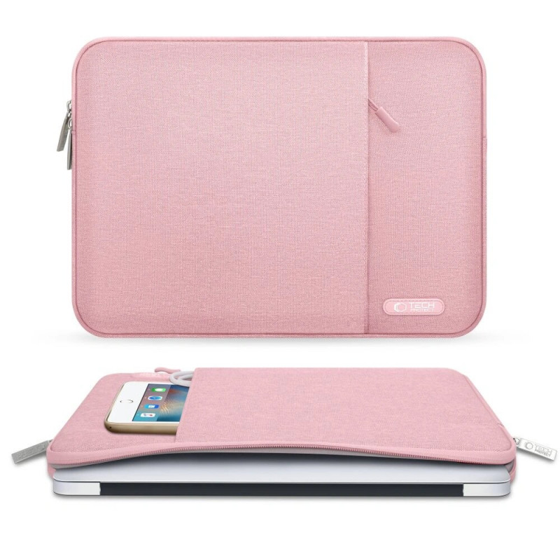 Custodia per laptop Tech-Protect Sleevy THP3325 13-14" Dusty Rose