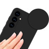 Custodia in silicone Tech-Protect Icon per Motorola Moto G85 5G, nera