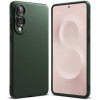 Custodia Ringke Onyx per Samsung Galaxy S25 Edge, verde scuro