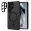 Custodia MagSafe Tech-Protect MagCam per Samsung Galaxy S25 Ultra, nero opaco