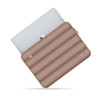 Custodia Tech-Protect Puffy per laptop 13-14" con borsa per accessori, Walnut