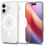 Custodia Spigen Liquid Crystal Mag MagSafe per Apple iPhone 17, trasparente/bianca