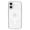 Custodia Spigen Liquid Crystal Mag MagSafe per Apple iPhone 17, trasparente/bianca