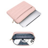 Custodia per laptop Tech-Protect Puffy 13-14" con borsa per accessori, Dusty Rose