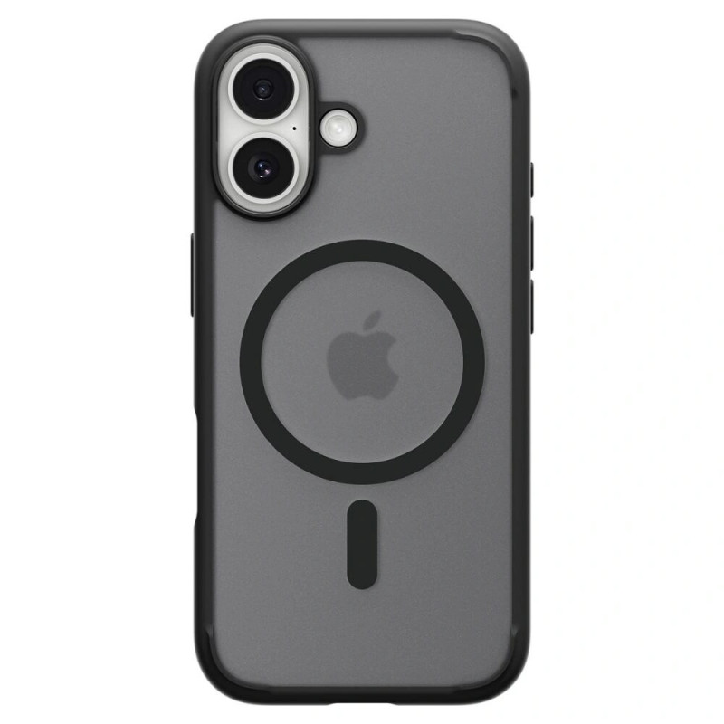 Custodia Spigen Ultra Hybrid Mag MagSafe ACS10383 per Apple iPhone 17, nero Frost