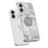 Custodia Spigen Ultra Hybrid Mag MagSafe ACS10385 per Apple iPhone 17, Zero One White