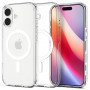 Custodia Spigen Ultra Hybrid Mag MagSafe ACS10380 per Apple iPhone 17, trasparente/bianca