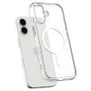 Custodia Spigen Ultra Hybrid Mag MagSafe ACS10380 per Apple iPhone 17, trasparente/bianca