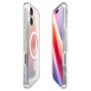 Custodia Spigen Ultra Hybrid Mag MagSafe ACS10380 per Apple iPhone 17, trasparente/bianca