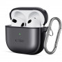 Custodia Tech-Protect Magmat per Apple AirPods 4, nero opaco