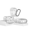 Custodia Tech-Protect Flexair per Apple AirPods 4, trasparente