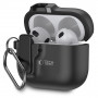 Custodia Slim Hook per Apple AirPods 4, nera Tech-Protect