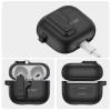 Custodia Slim Hook per Apple AirPods 4, nera Tech-Protect