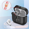 Custodia Slim Hook per Apple AirPods 4, nera Tech-Protect