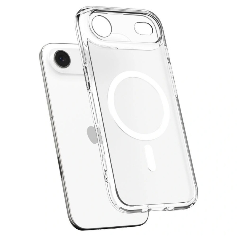 Custodia Spigen Ultra Hybrid Mag MagSafe per Apple iPhone Air, bianco ghiaccio