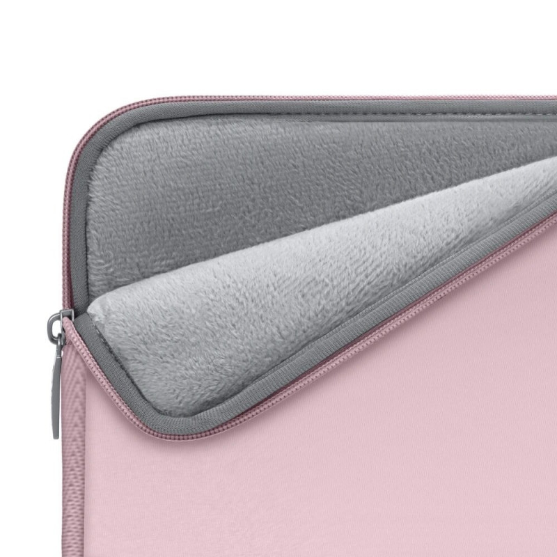 Custodia per laptop Tech-Protect NeoSlim 15-16" con borsa accessori, Dusty Rose