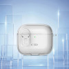 Custodia Slim Hook Tech-Protect per Apple AirPods 4, trasparente