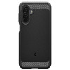 Custodia Spigen Rugged Armor ACS09844 per Samsung Galaxy A17 4G / 5G, nero opaco