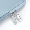 Custodia Tech-Protect NeoSlim per laptop 13-14" con borsa accessori, blu invernale