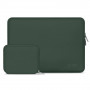 Custodia per laptop Tech-Protect NeoSlim 13-14" con borsa per accessori, Midnight Green