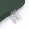 Custodia per laptop Tech-Protect NeoSlim 13-14" con borsa per accessori, Midnight Green
