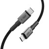 Cavo USB-C / USB-C Tech-Protect Ultraboost DNA PD100W/5A 200 cm, grigio ferro