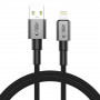 Cavo Tech-Protect Ultraboost DNA USB-A / Lightning 15W/2.4A 100 cm, grigio ferro
