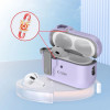 Custodia Slim Hook Tech-Protect con moschettone per Apple AirPods Pro 1 / 2, lavanda