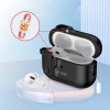 Custodia Slim Hook Tech-Protect con moschettone per Apple AirPods Pro 1 / 2, nera