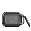 Custodia Rough Hook Tech-Protect con moschettone per Apple AirPods Pro 1 / 2, nera