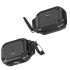 Custodia Rough Hook Tech-Protect con moschettone per Apple AirPods Pro 1 / 2, nera