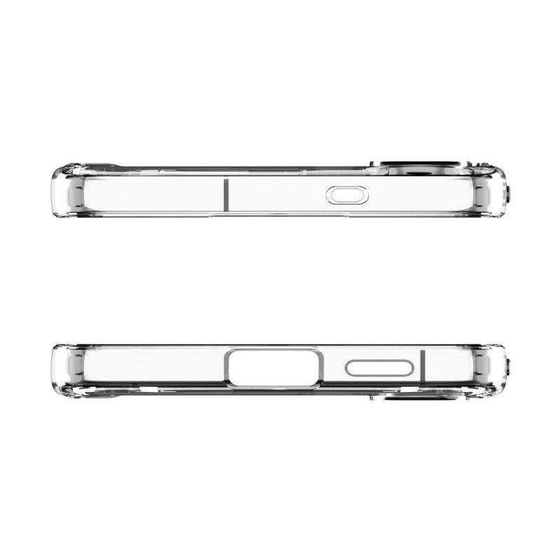 Custodia Ultra Hybrid Spigen per Samsung Galaxy S25 FE, trasparente cristallo