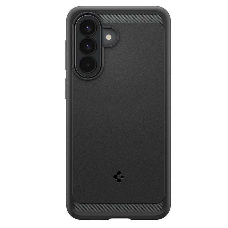 Custodia Spigen Rugged Armor ACS09794 per Samsung Galaxy A57 5G, nero opaco