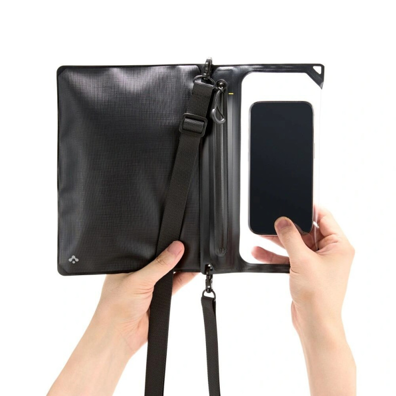 Custodia impermeabile universale crossbag Spigen A640, nera